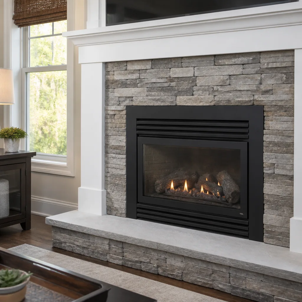 Gas fireplace service